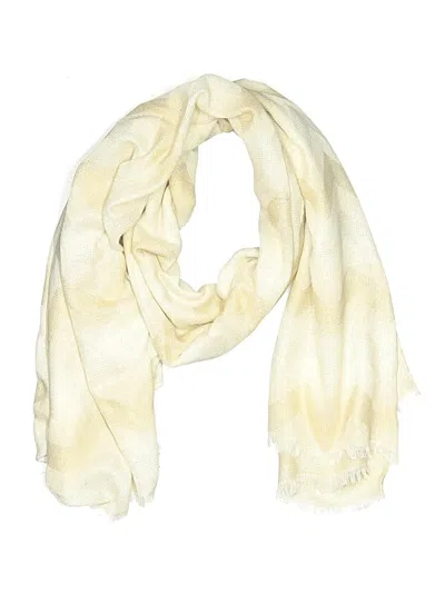Pre-owned Calvin Klein Scarf In White