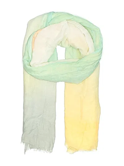 Pre-owned Calvin Klein Scarf In Yellow