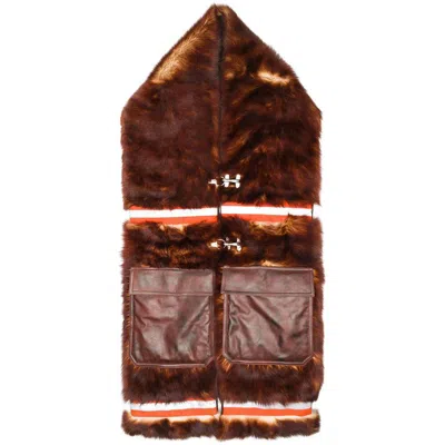 Calvin Klein Scarves In Brown