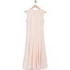 Calvin Klein Scuba Crepe Fit & Flare Dress In Blossom