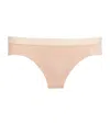 Calvin Klein Seductive Comfort Bikini Briefs In Beige