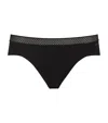 Calvin Klein Seductive Comfort Bikini Briefs In Black