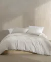 CALVIN KLEIN SEERSUCKER 3 PIECE COMFORTER SET, KING