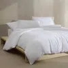 Calvin Klein Seersucker 3 Piece Duvet Cover Set, Queen