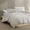 Calvin Klein Tencel Reversible Solid Duvet Cover Sets In Light Beige
