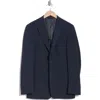 Calvin Klein Seersucker Sport Coat In Blue