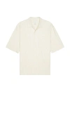 Calvin Klein Seersucker Striped Relaxed Shirt