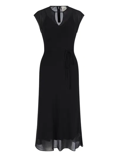 Calvin Klein Semi-transparent Midi Dress