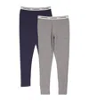 Calvin Klein Set Of 2 Logo Leggings