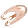 Calvin Klein Shade Rose Gold Pvd-plated Stainless Steel Closed Bangle Bracelet In Multi