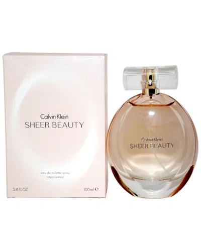 Calvin Klein Sheer Beauty Women's 3.4oz Eau De Toilette Spray