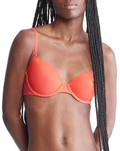 Calvin Klein Sheer Marquisette Spacer Demi Bra