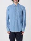Calvin Klein Button-up Shirt In Blue