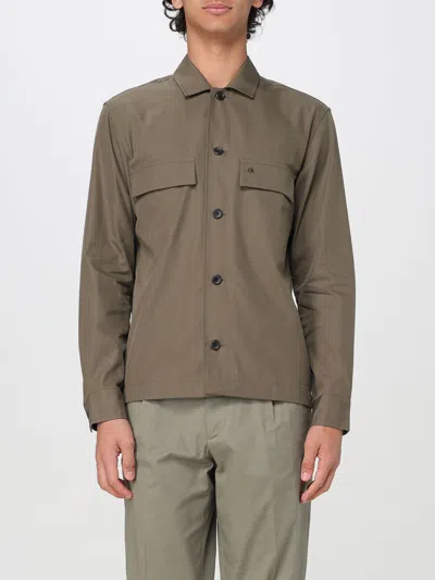 Calvin Klein Shirt  Men Color Green