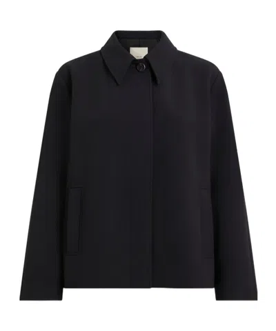 Calvin Klein Shirt Jacket In Black
