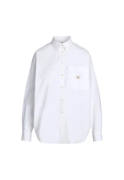 Calvin Klein Shirt Woman  J20j224436 White