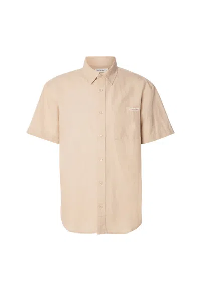 Calvin Klein Shirt Woman  J30j327296 Beige In Pink