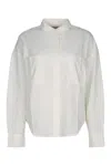 Calvin Klein Chemise En Coton In White