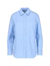 Calvin Klein Shirts In Chambrayblueantiquewhitestp