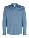 Calvin Klein Shirts Clear Blue In Blue
