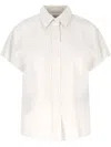 Calvin Klein Chemise À Manches Courtes In Grey
