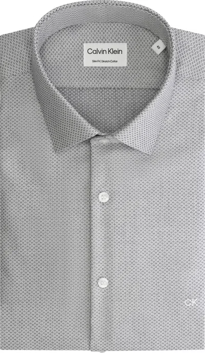 Calvin Klein Shirts Grey In Gray