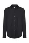 Calvin Klein Shirts Recycled Cdc Relaxed Shirt In Nero