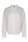 Calvin Klein Chemise En Coton In Tofu