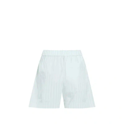 Calvin Klein Short Boxer À Rayures En Coton In Blue