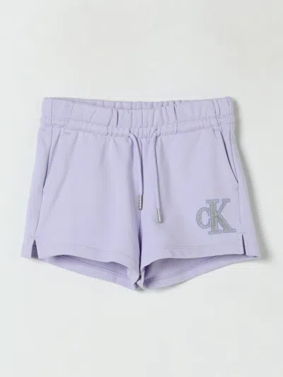 Calvin Klein Kids' Pantaloncino  Bambino Colore Viola