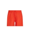 Calvin Klein Short De Bain In Rouge