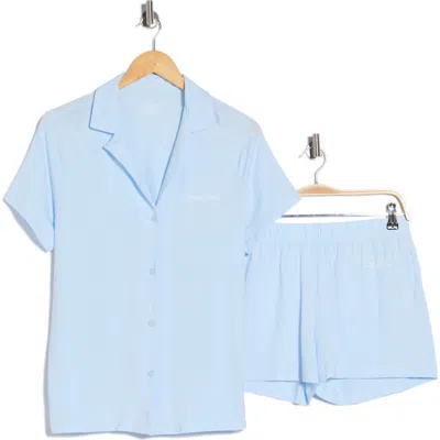 Calvin Klein Short Pajamas In Blue