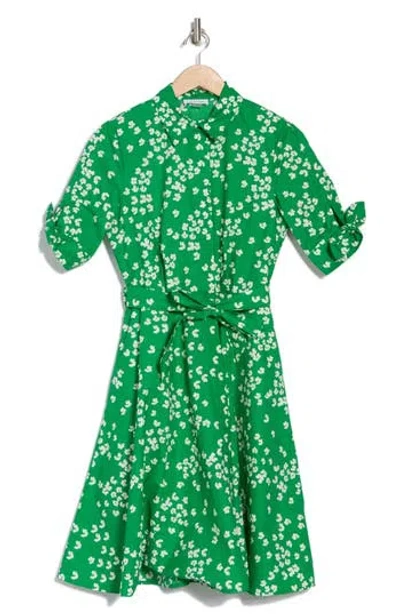 Calvin Klein Short Sleeve Cotton Shirtdress