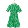 Calvin Klein Short Sleeve Cotton Shirtdress