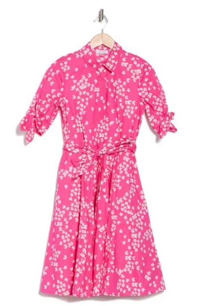 Calvin Klein Short Sleeve Cotton Shirtdress