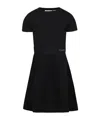 Calvin Klein Short Sleeve Dress In Black