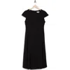 Calvin Klein Short Sleeve Midi Fit & Flare Dress