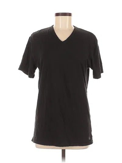 Pre-owned Calvin Klein Short Sleeve T-shirt In Black