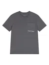 Calvin Klein Short-sleeve T-shirt In Gray
