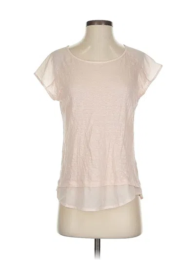 Pre-owned Calvin Klein Short Sleeve T-shirt In White