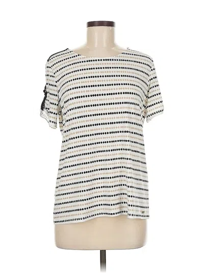 Pre-owned Calvin Klein Short Sleeve T-shirt In White