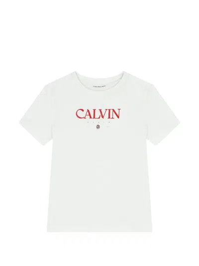Calvin Klein Kids' Short-sleeve T-shirt In White