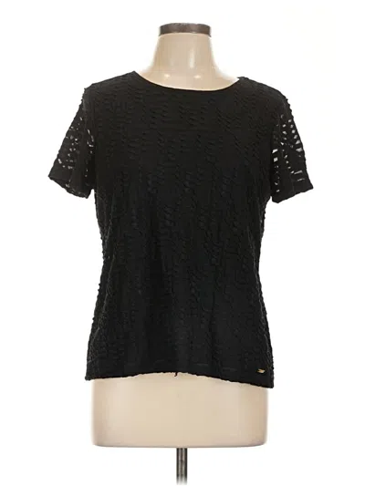 Pre-owned Calvin Klein Short Sleeve T-shirt In Black