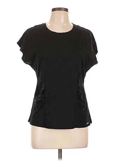 Pre-owned Calvin Klein Short Sleeve T-shirt In Black
