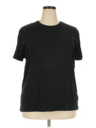 Pre-owned Calvin Klein Short Sleeve T-shirt In Black