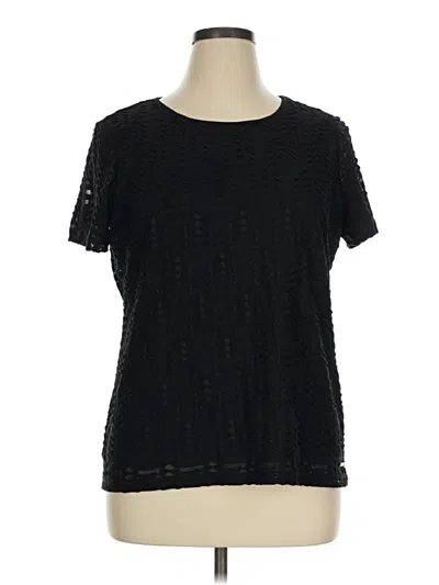 Pre-owned Calvin Klein Short Sleeve T-shirt In Black