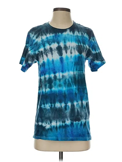 Pre-owned Calvin Klein Short Sleeve T-shirt In Blue