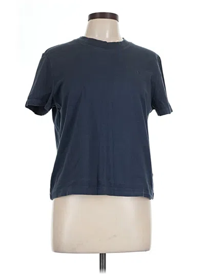 Pre-owned Calvin Klein Short Sleeve T-shirt In Blue