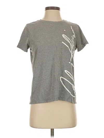 Pre-owned Calvin Klein Short Sleeve T-shirt In Gray