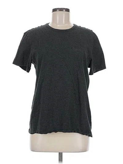 Pre-owned Calvin Klein Short Sleeve T-shirt In Gray